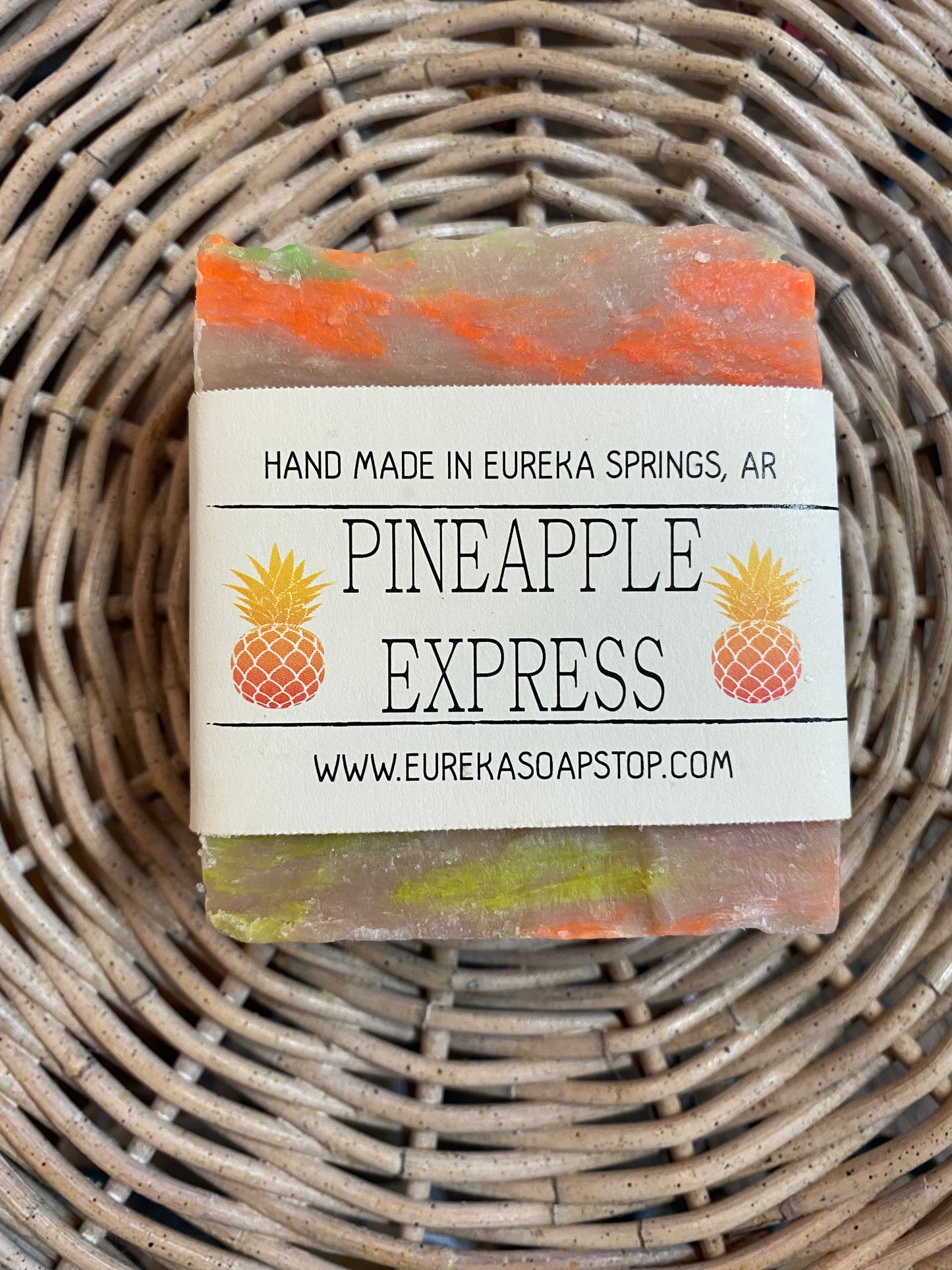 Arkansas hand poured Pineapple Express soap - With Purpose Boutique