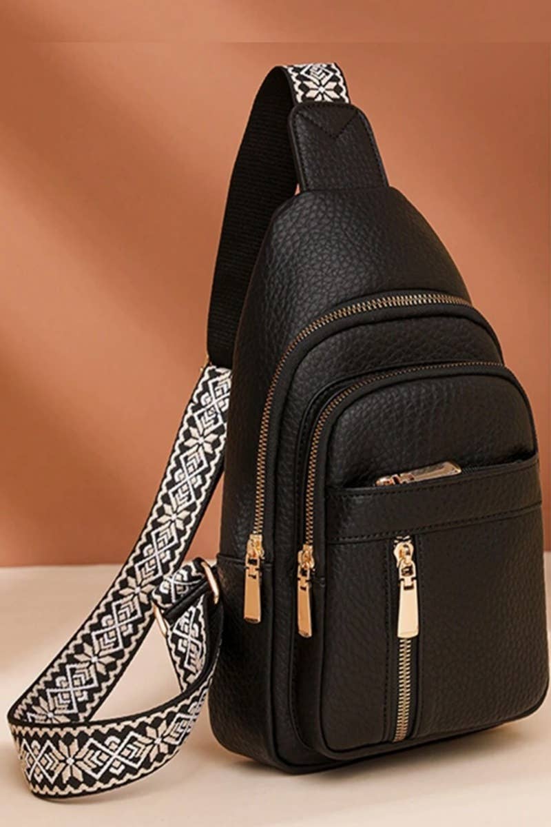 Vegan Leather Crossbody