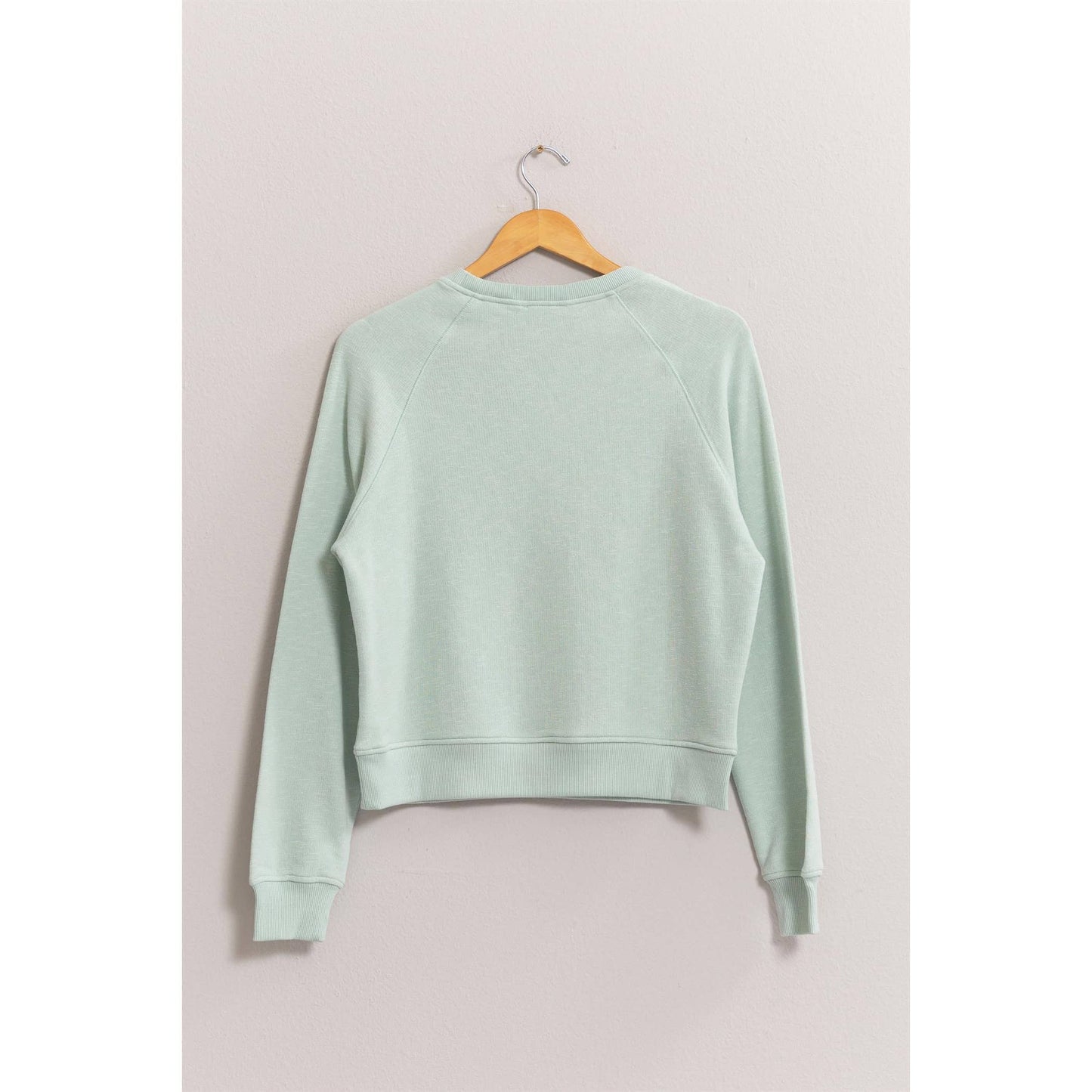 Raglan Sleeve Pocket Sweatshirt - With Purpose Boutique