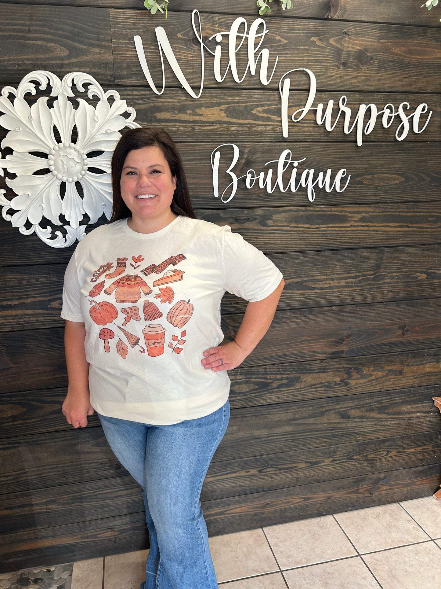 Vintage Fall Favorites Graphic - With Purpose Boutique