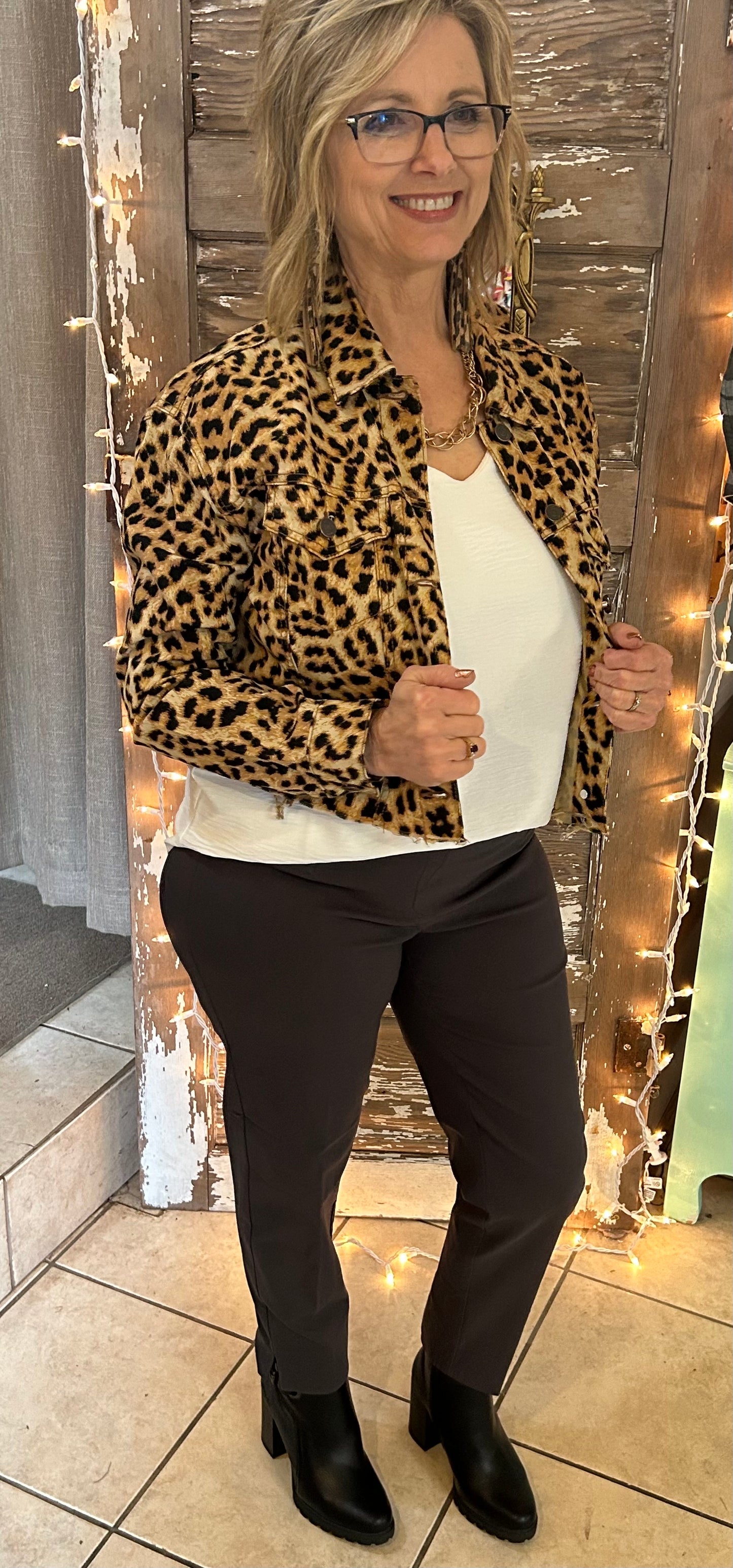 Fashion dress full length pants