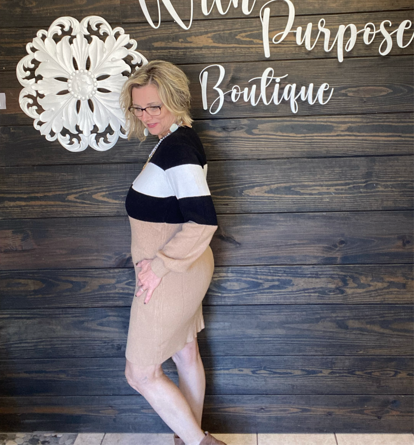 Maverick Color Block Dress - With Purpose Boutique