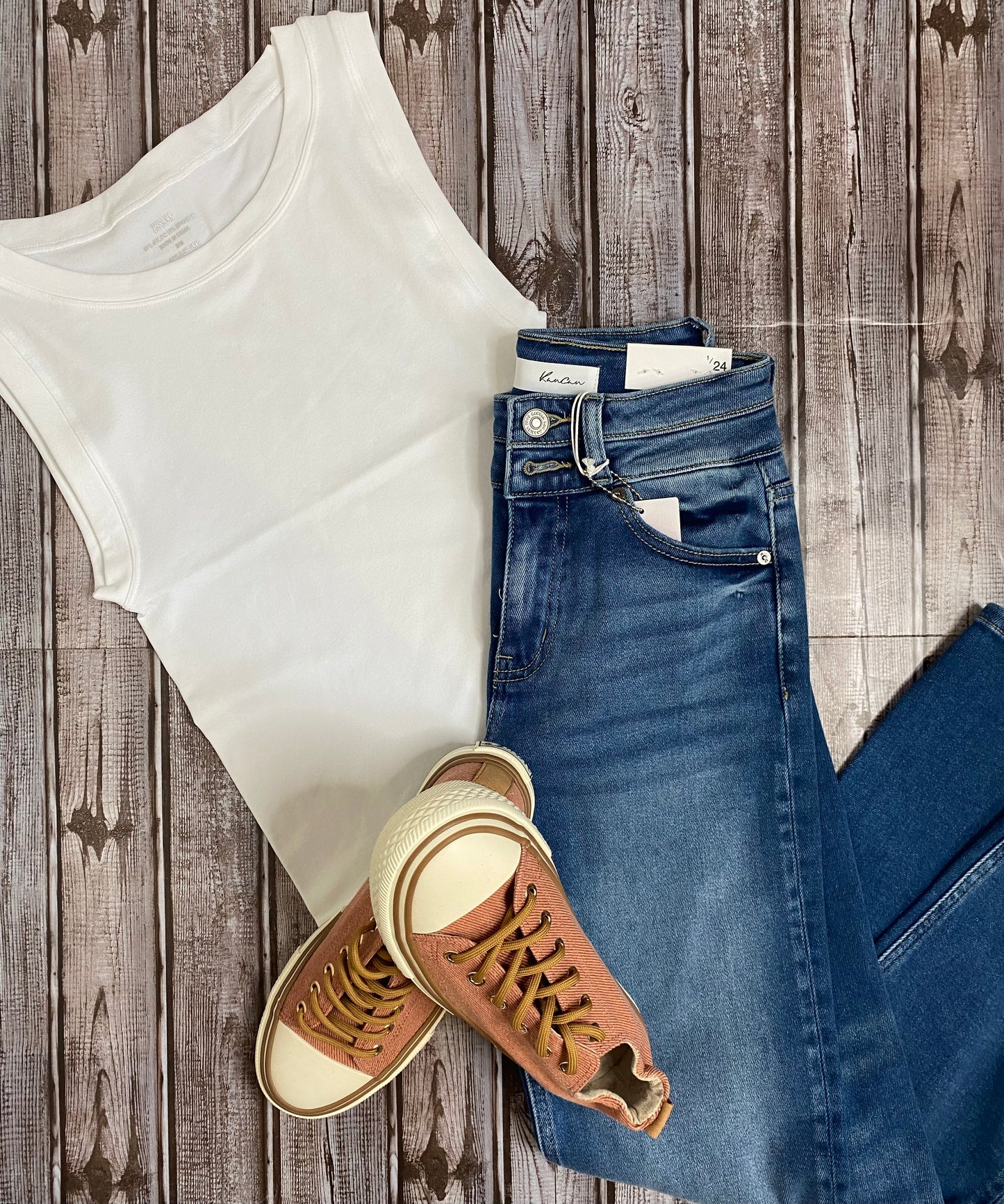 Cropped seamless tank top - With Purpose Boutique