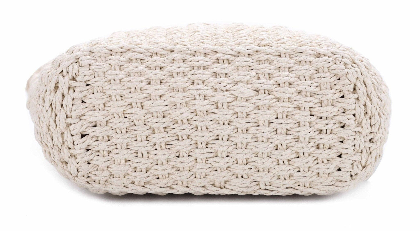 Shelby Rattan Tote Bag - With Purpose Boutique