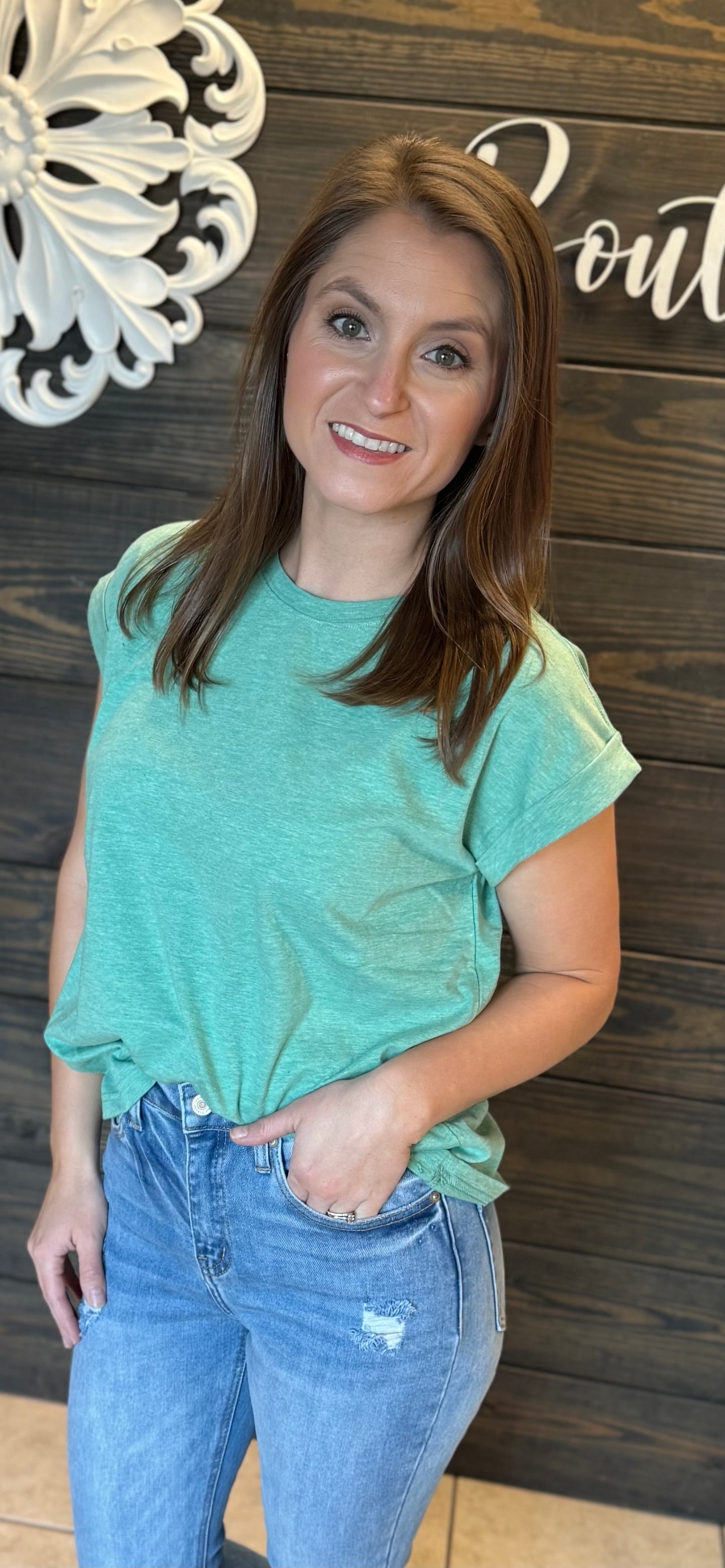 Boxy fit, 100% cotton tee, relaxed fit