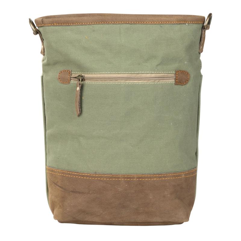 Peace and Patience Green Shoulder Bag - With Purpose Boutique