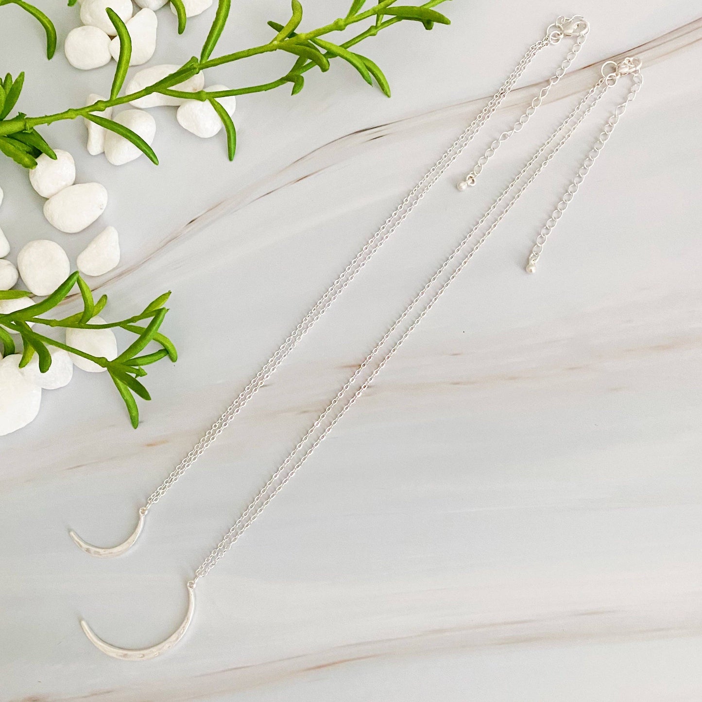 Crescent Duo Necklace - With Purpose Boutique