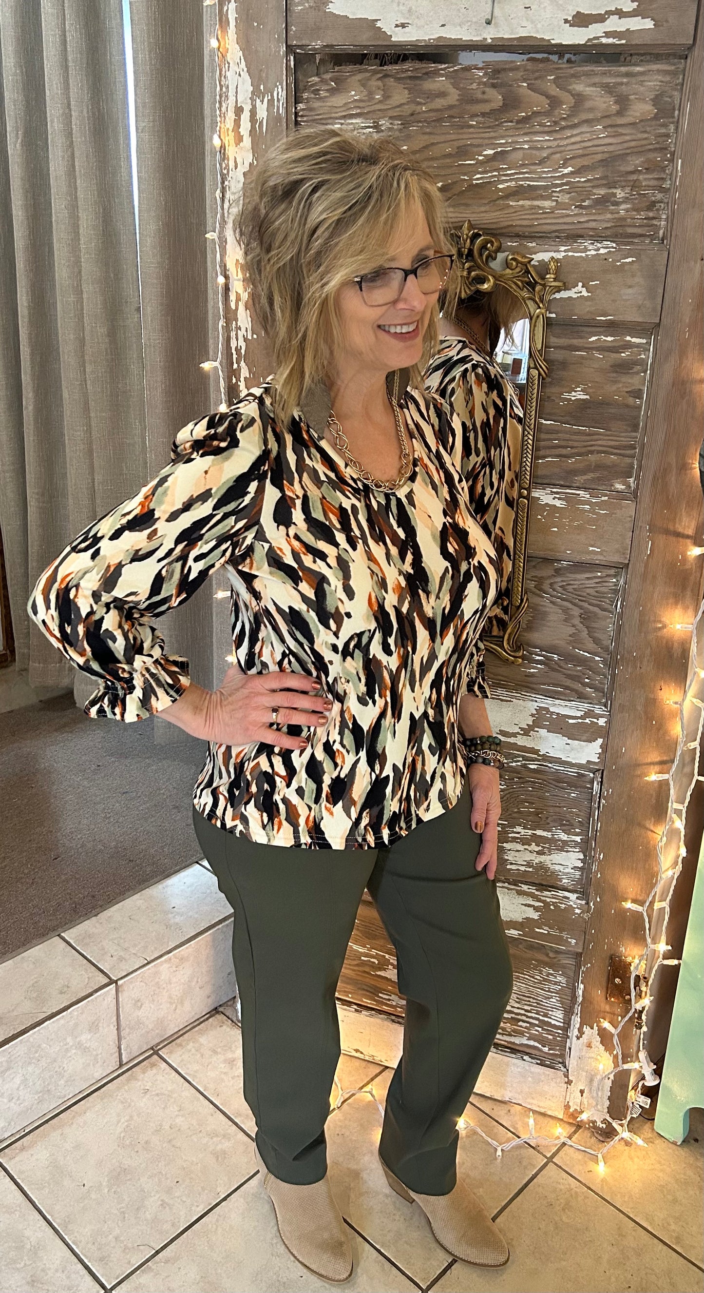 Fashion dress full length pants