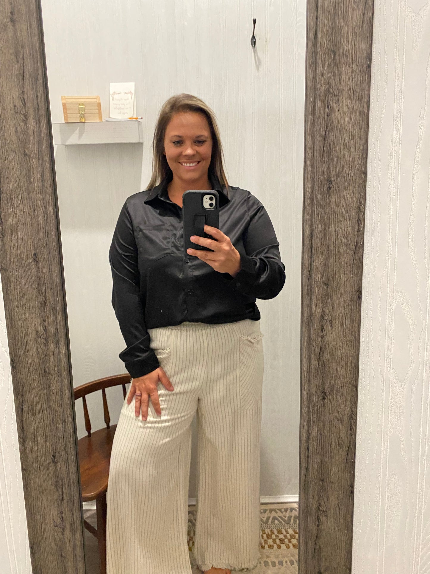Boss Babe Button Up Top