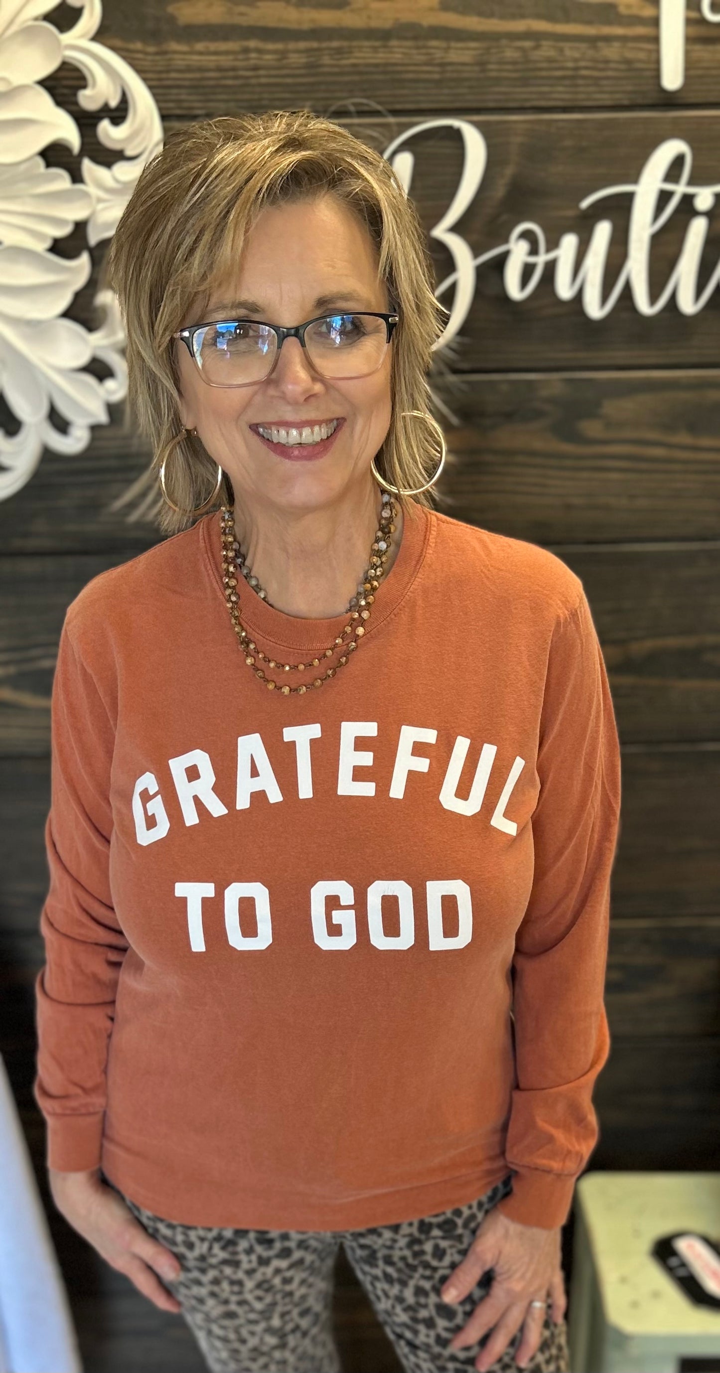 Grateful To God - With Purpose Boutique