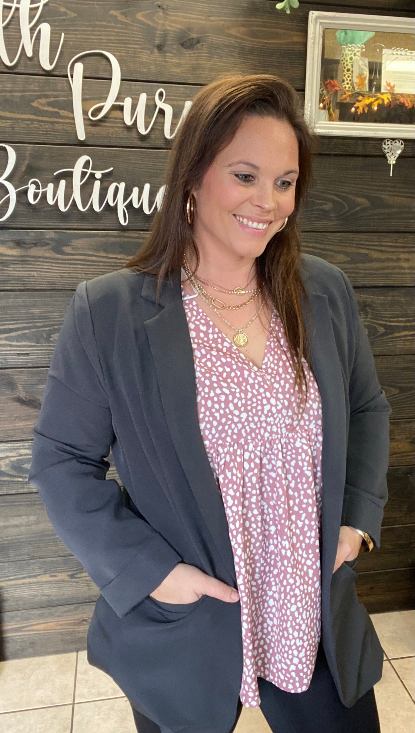 Charcoal Blazer
