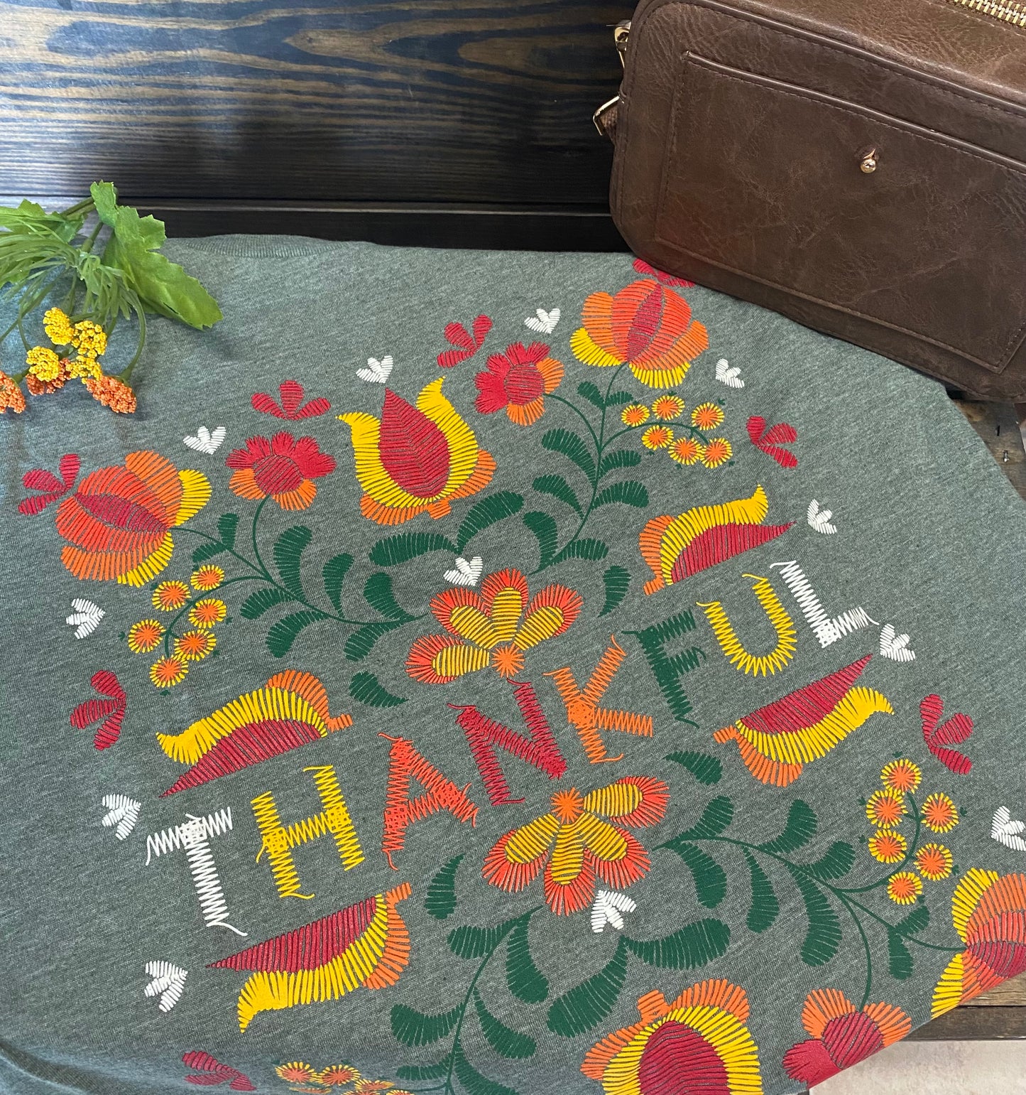 Thankful Stitch Graphic - With Purpose Boutique