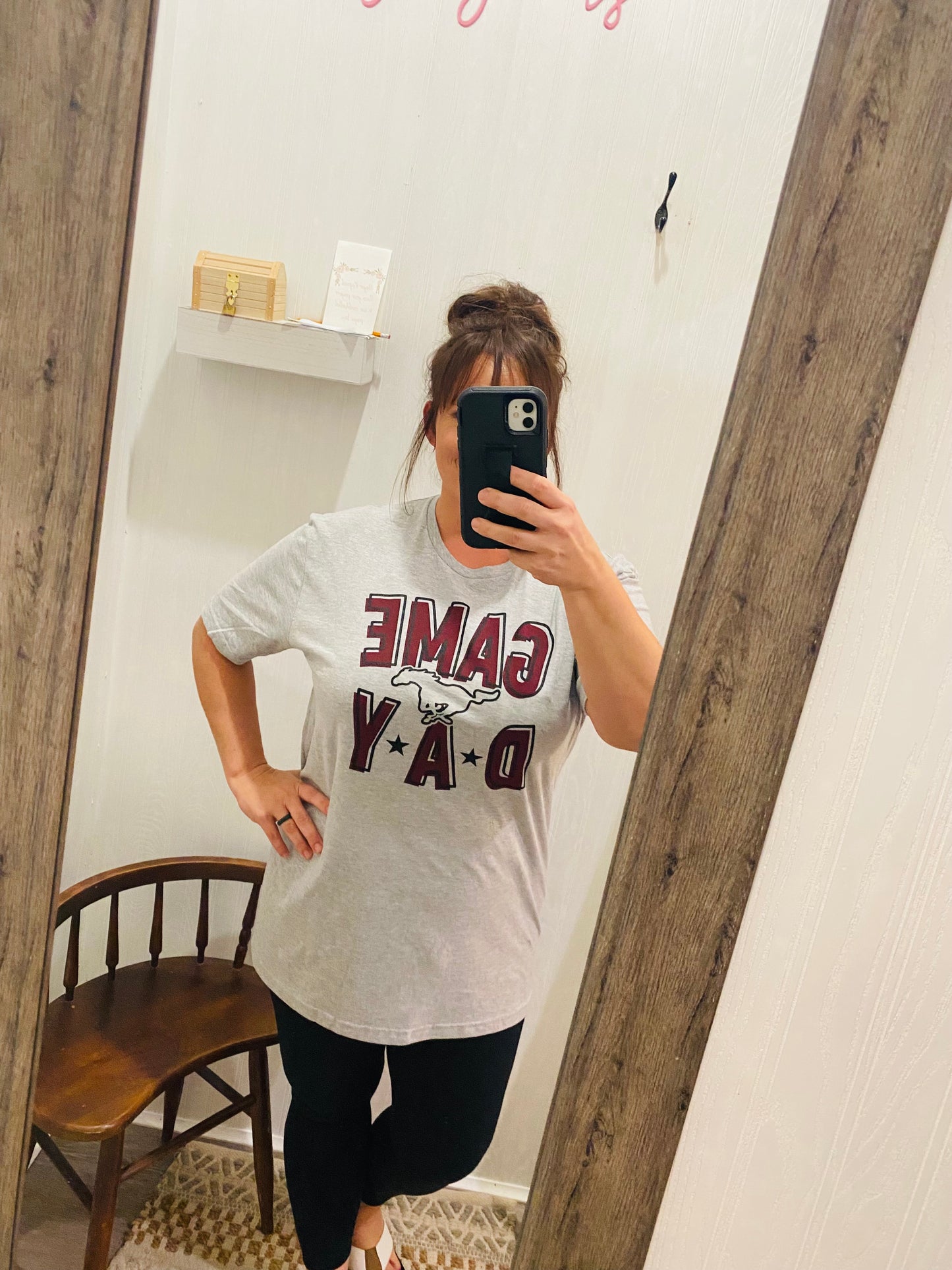 Game Day Mustangs Tee - With Purpose Boutique