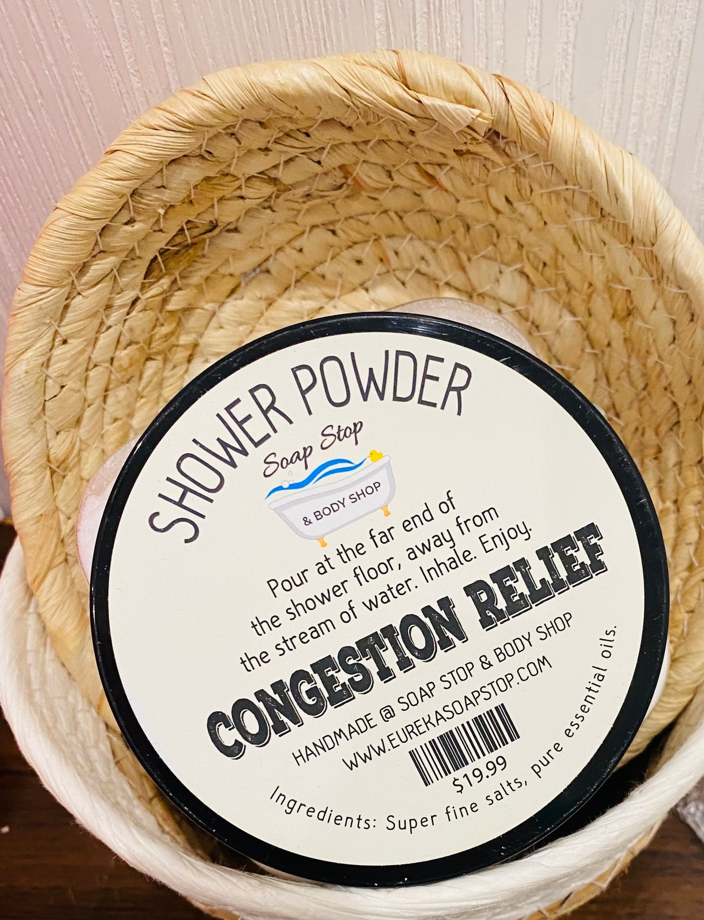 Arkansas made Shower Powder Tub - With Purpose Boutique