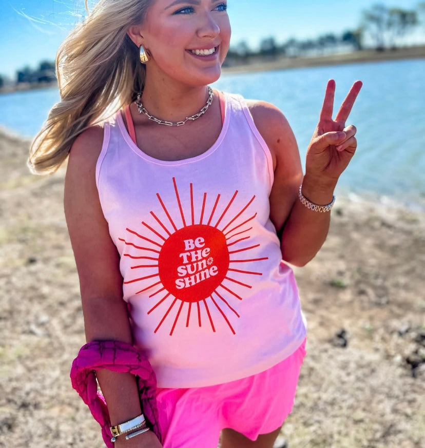 Be the Sunshine Graphic TANK - With Purpose Boutique