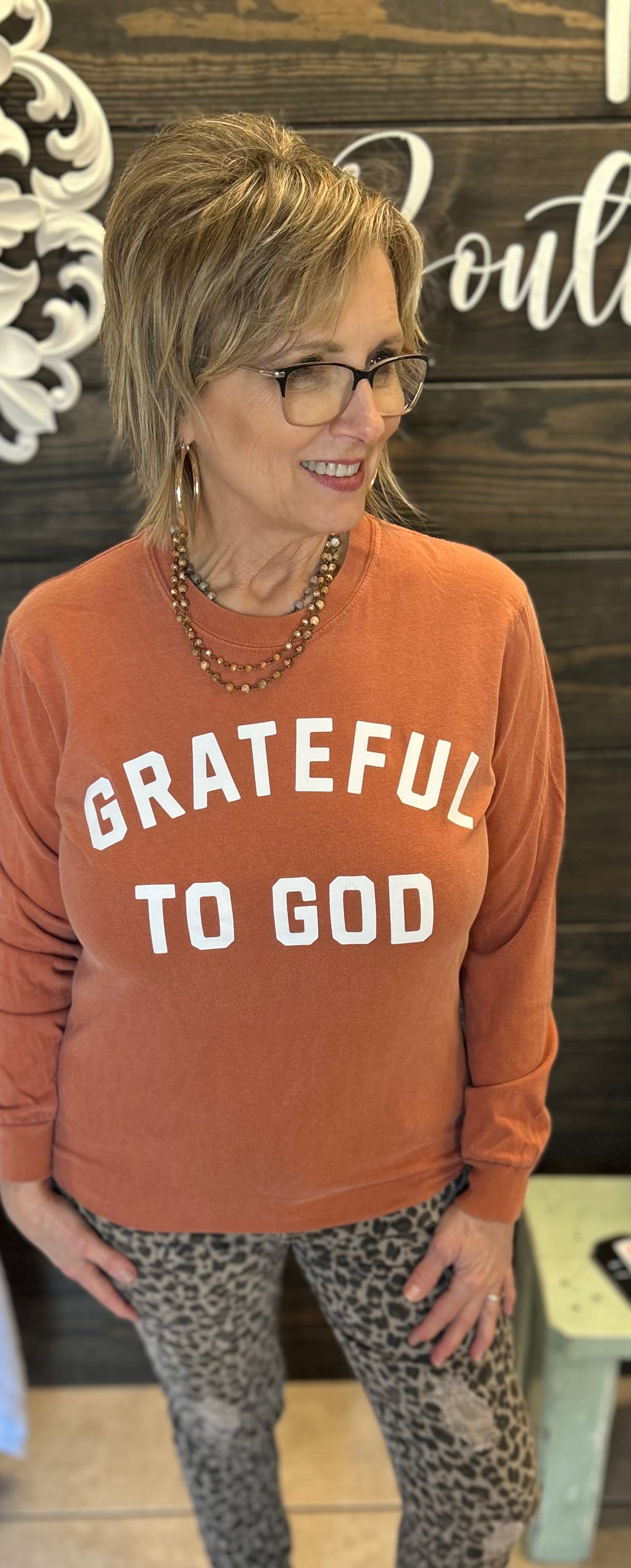 Grateful To God - With Purpose Boutique