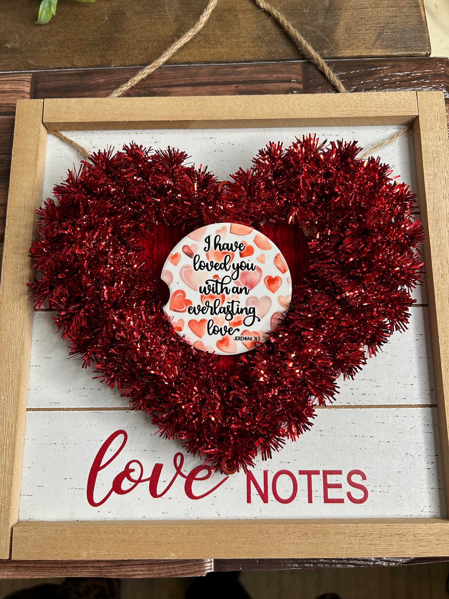 Handmade with Love Car Coasters