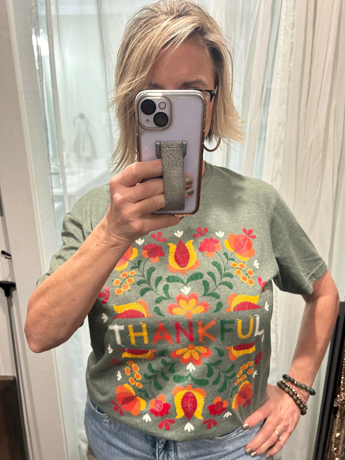 Thankful Stitch Graphic - With Purpose Boutique