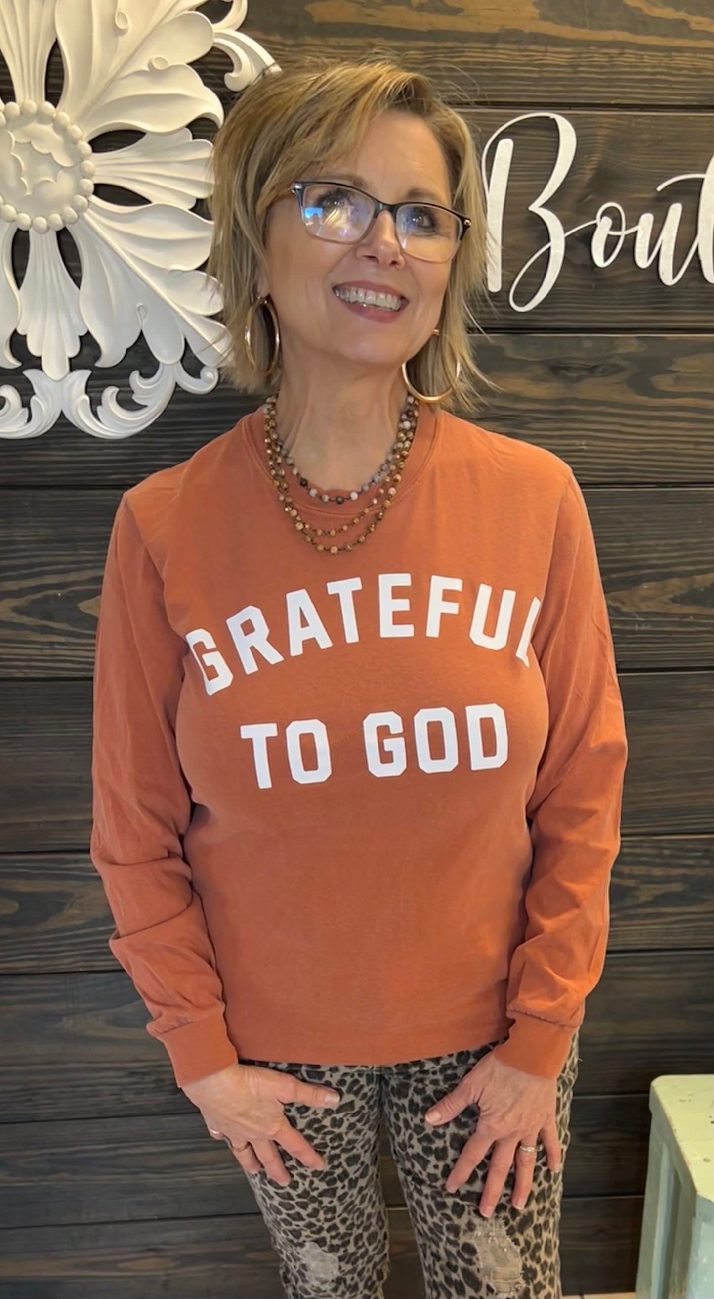 Grateful To God - With Purpose Boutique