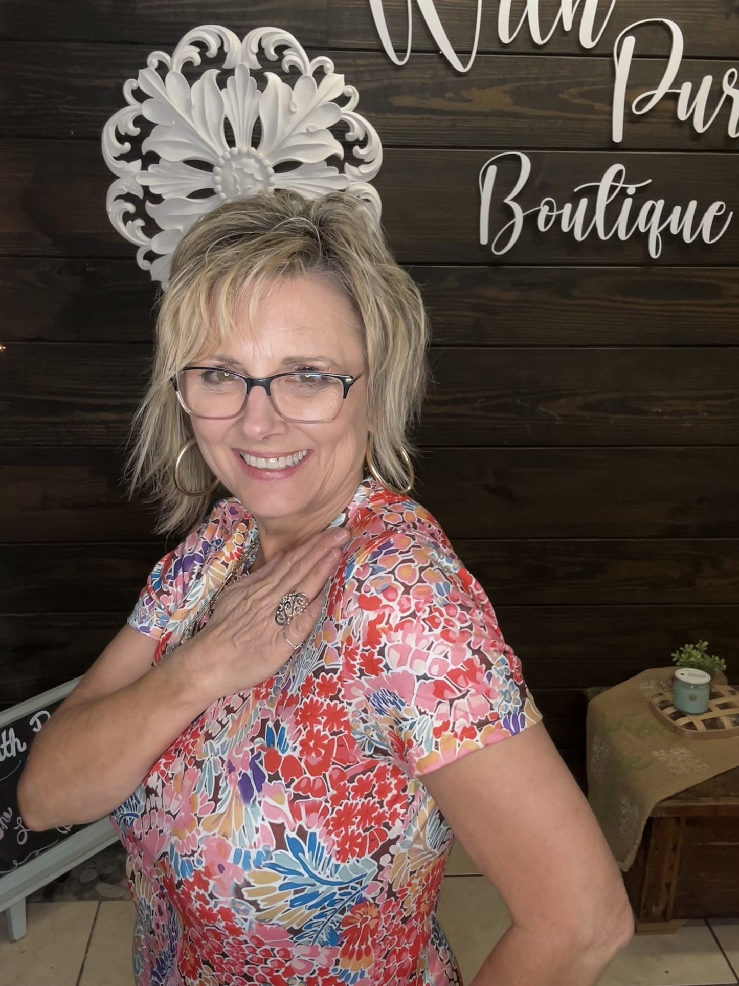 Transform any outfit with our Flowers Everywhere Top! Made with super soft fabric, this top features a beautiful floral design that adds a touch of elegance to any look. Dress it up for a special occasion or dress it down for a casual day out. Versatility meets comfort in this must-have top.
95% Polyester, 5% Elastane