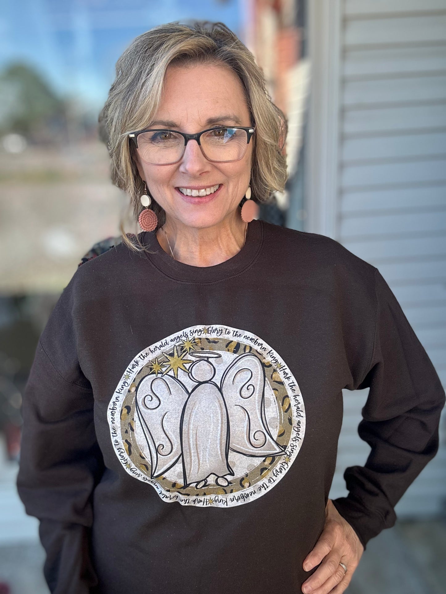 Hark The Herald Angels Sing Sweatshirt - With Purpose Boutique