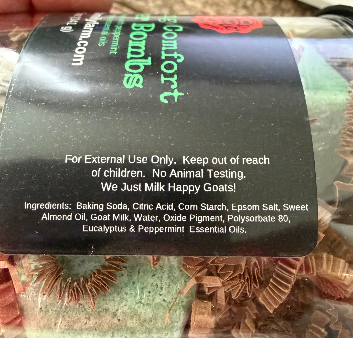 Soothing Comfort Shower Bombs