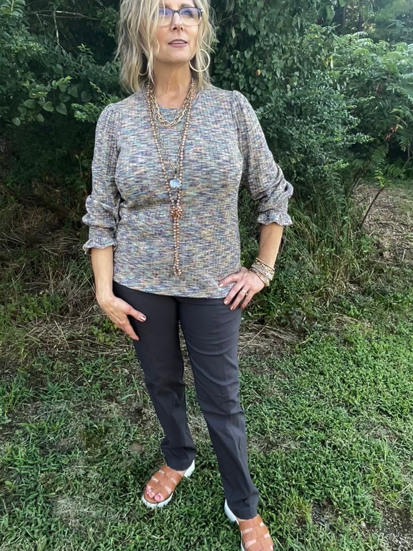 Fashion dress full length pants