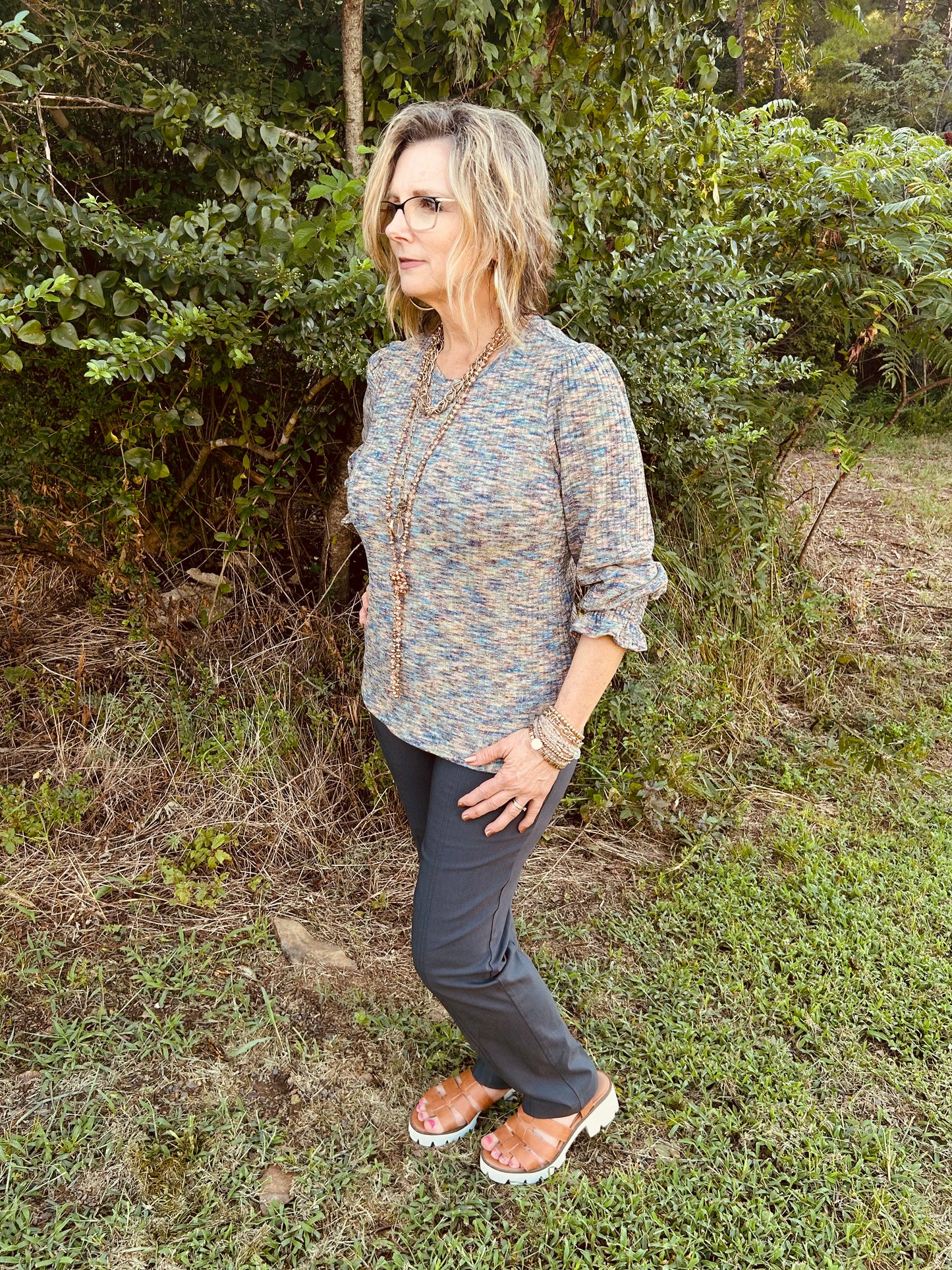 Fashion dress full length pants