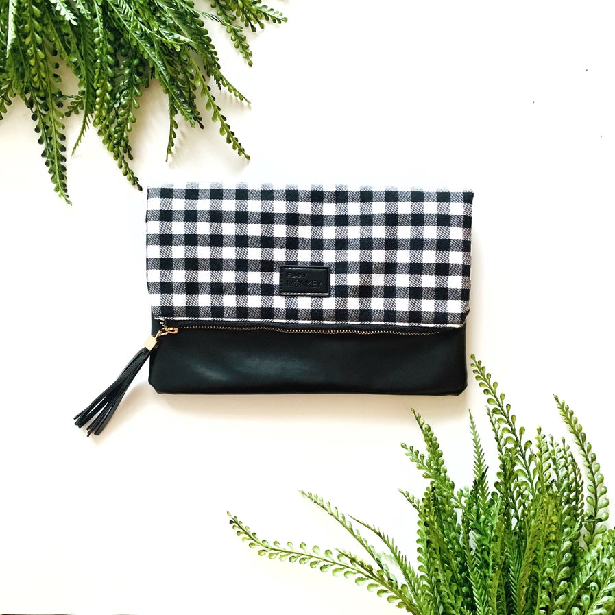 Foldover Wristlet Clutch
