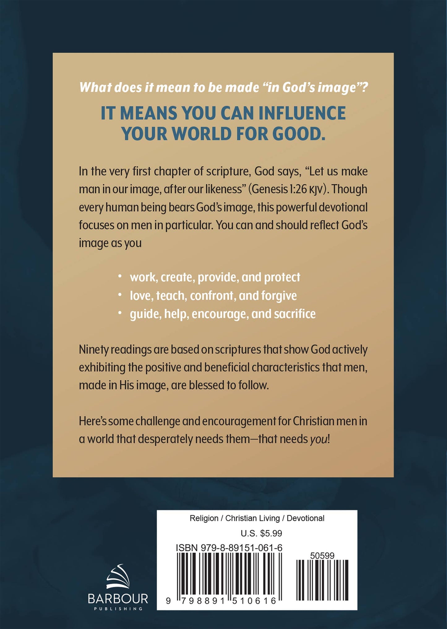 Challenging Devotions for the Man Made in God’s Image - With Purpose Boutique