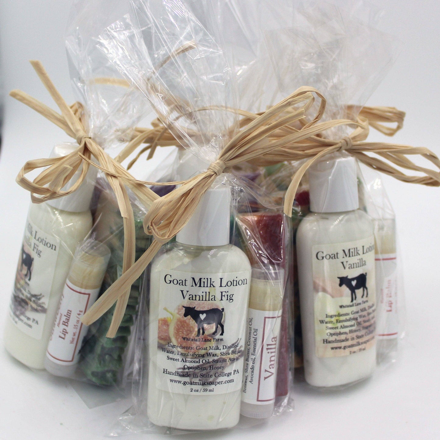 Gift Pack - Mini Soap, Lotion and Lip Balm Bundle - With Purpose Boutique