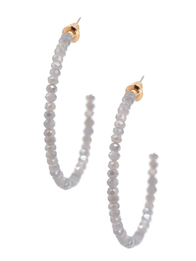 Favorite beaded hoops