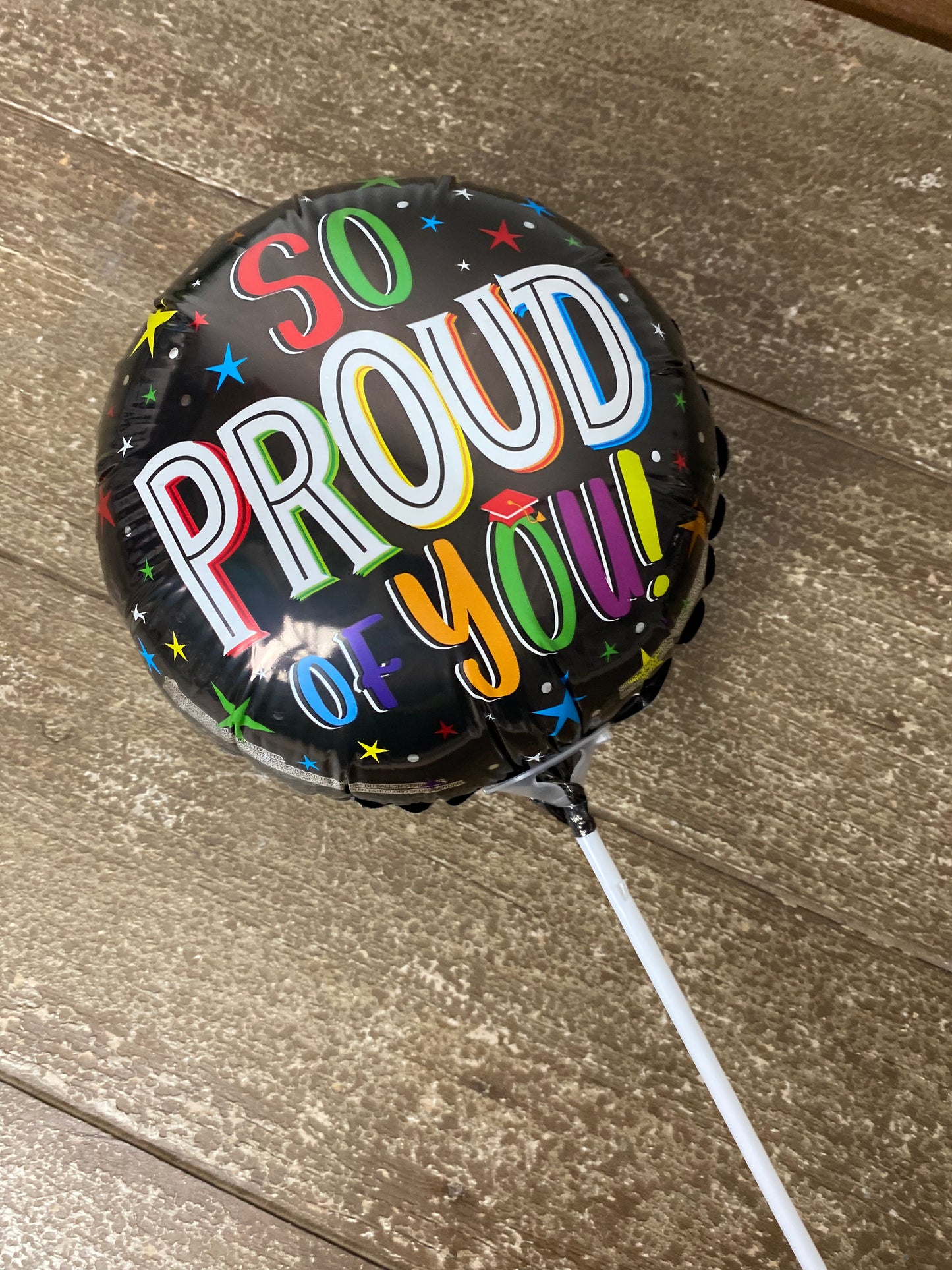 Grad mini balloons