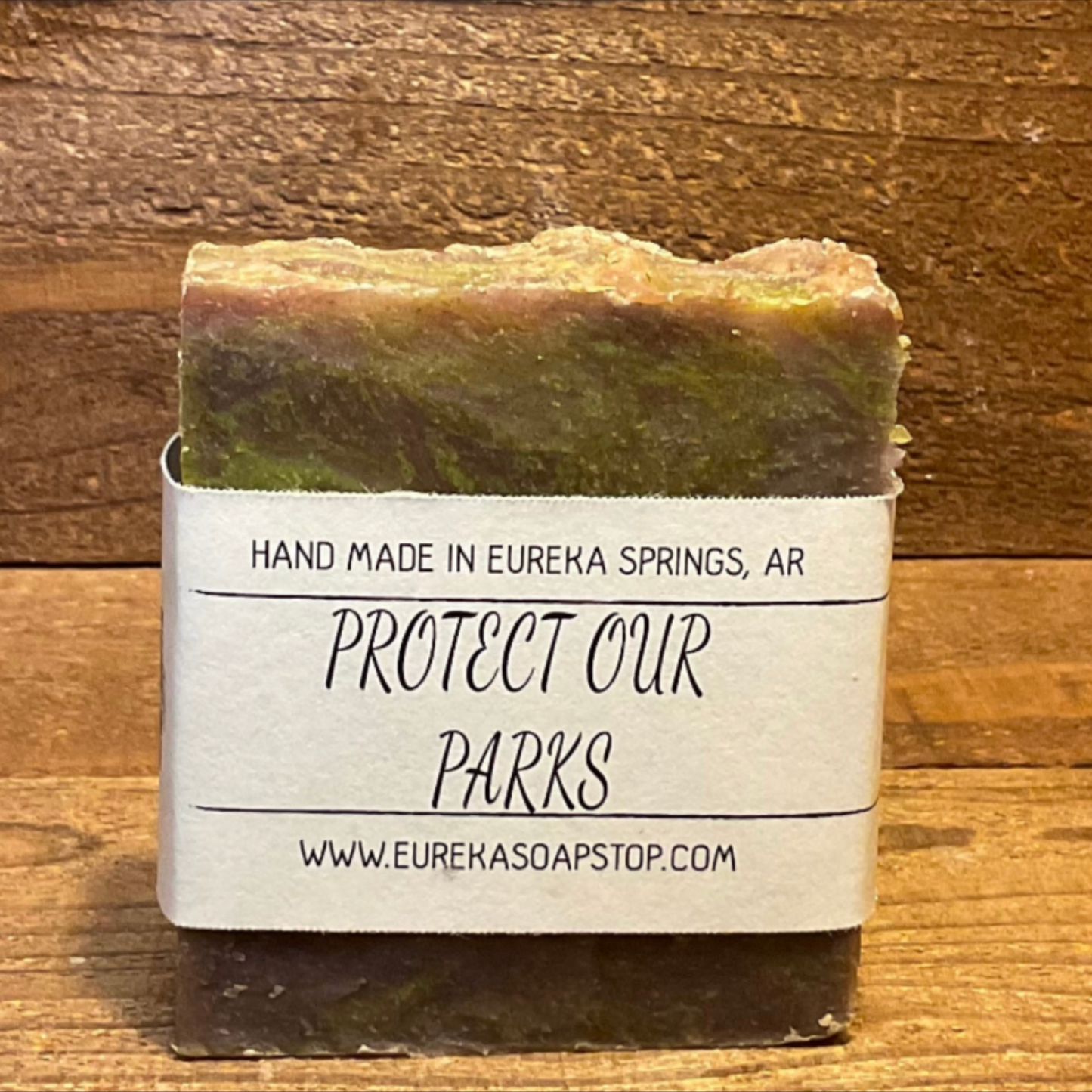 Arkansas hand poured protect our parks soap - With Purpose Boutique