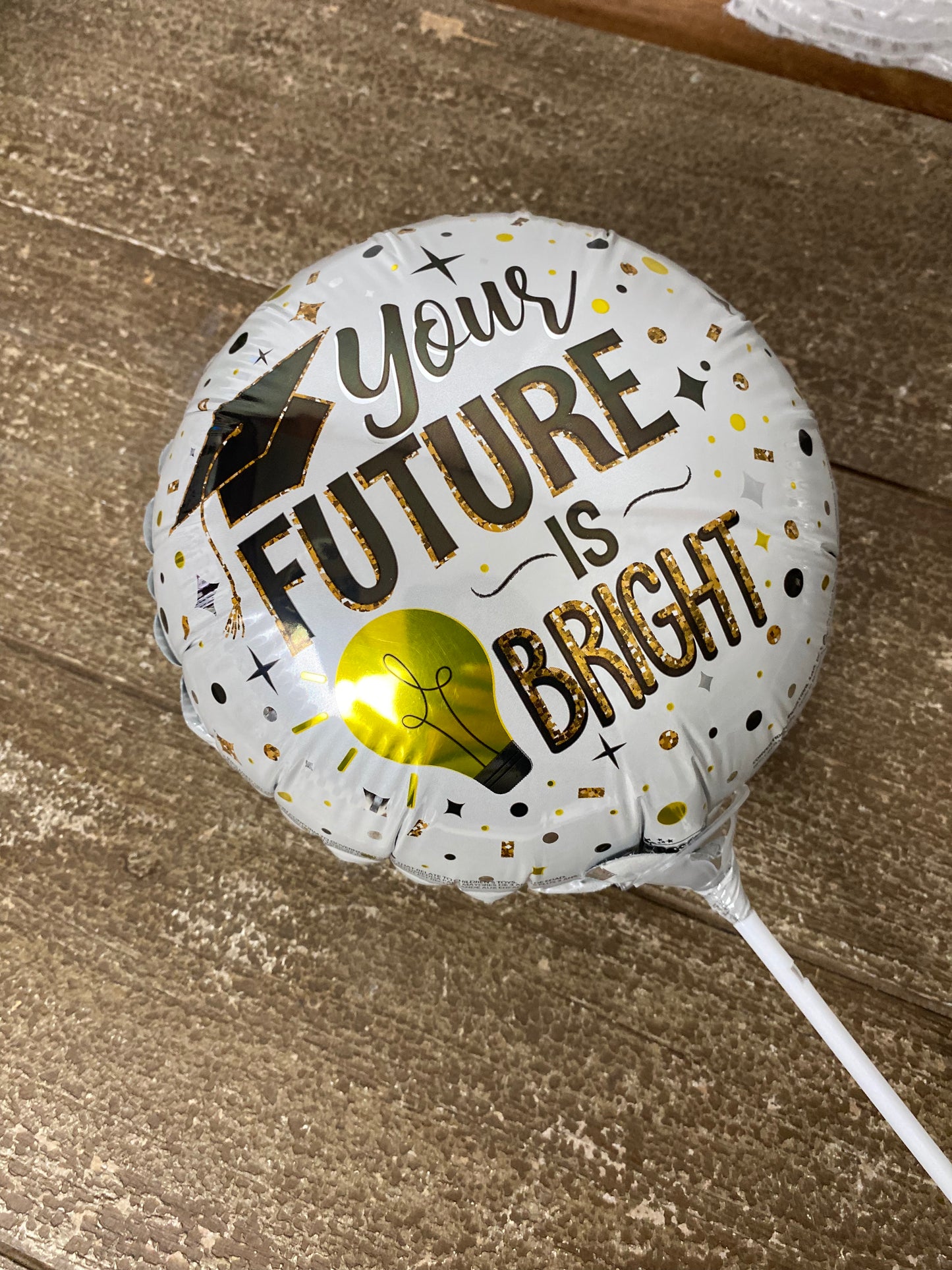 Grad mini balloons