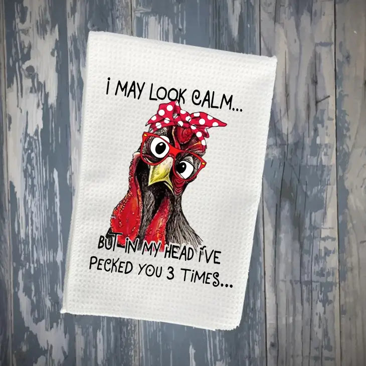 Graphic tea towels