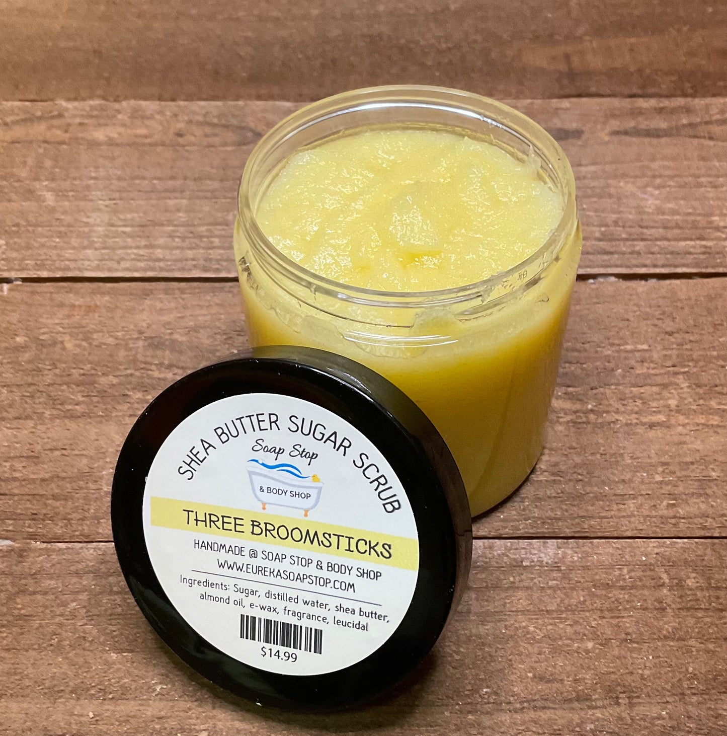 Shea utter sugar scrub