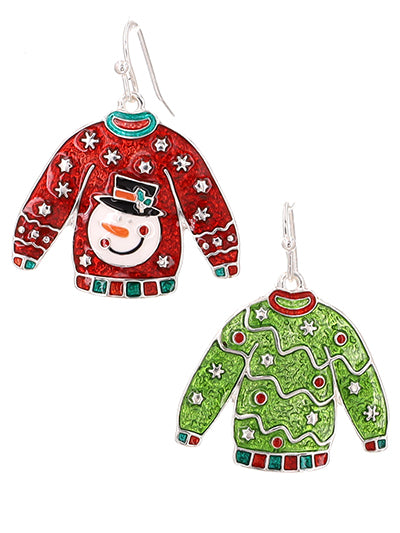 Christmas is coming earrings