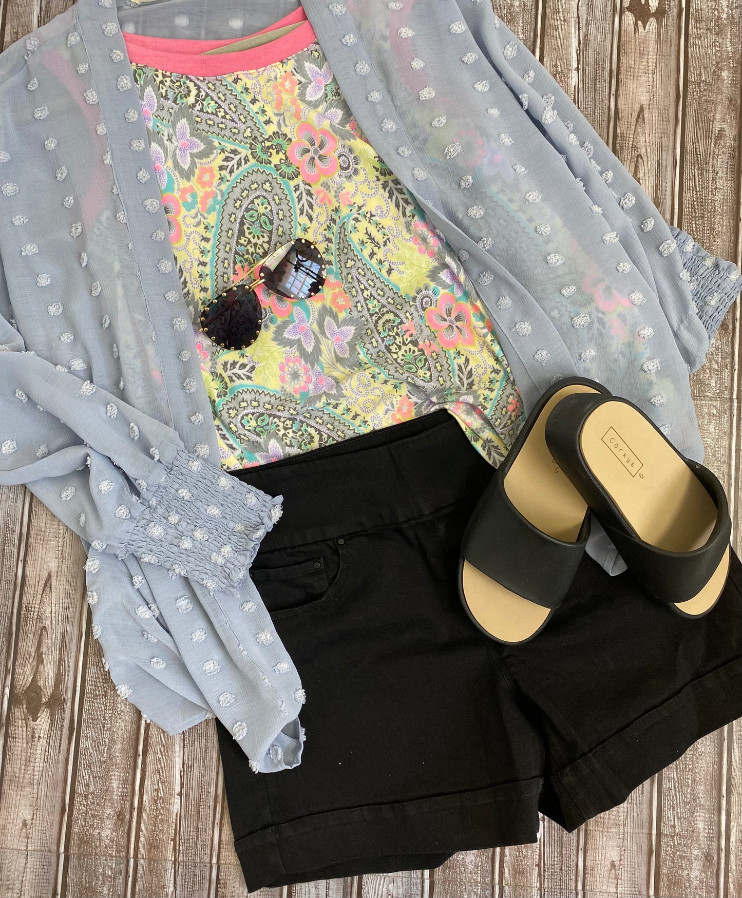 Sound/Style Amazing pull- on shorts - With Purpose Boutique