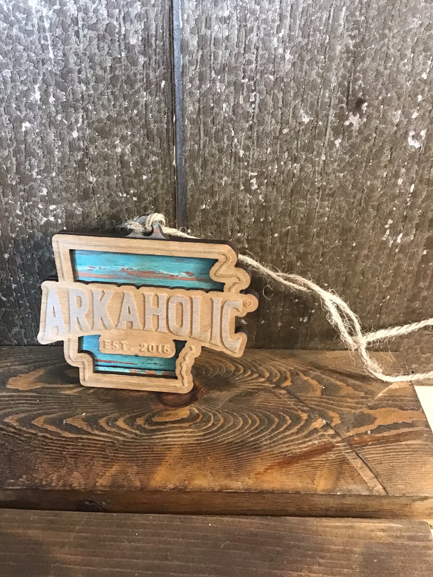 Arkaholic "Est 2016" state tag