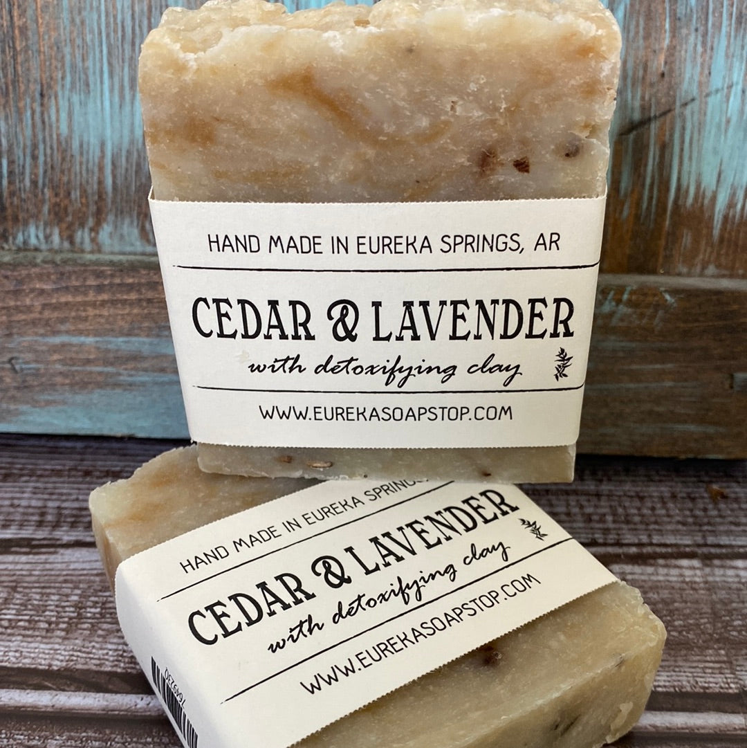 Arkansas hand poured cedar & lavender soap - With Purpose Boutique