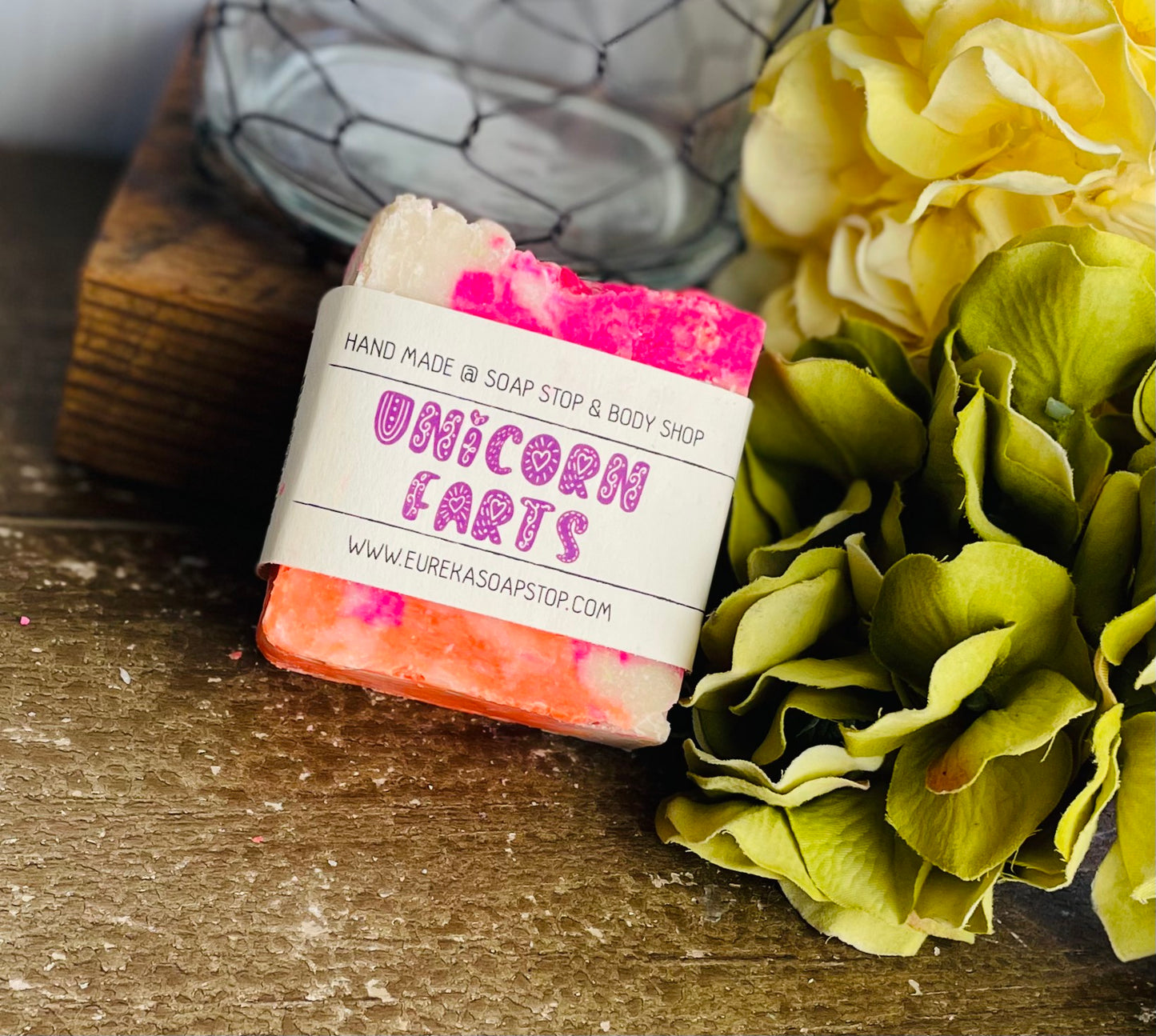 Arkansas Hand Poured Unicorn Farts Soap - With Purpose Boutique