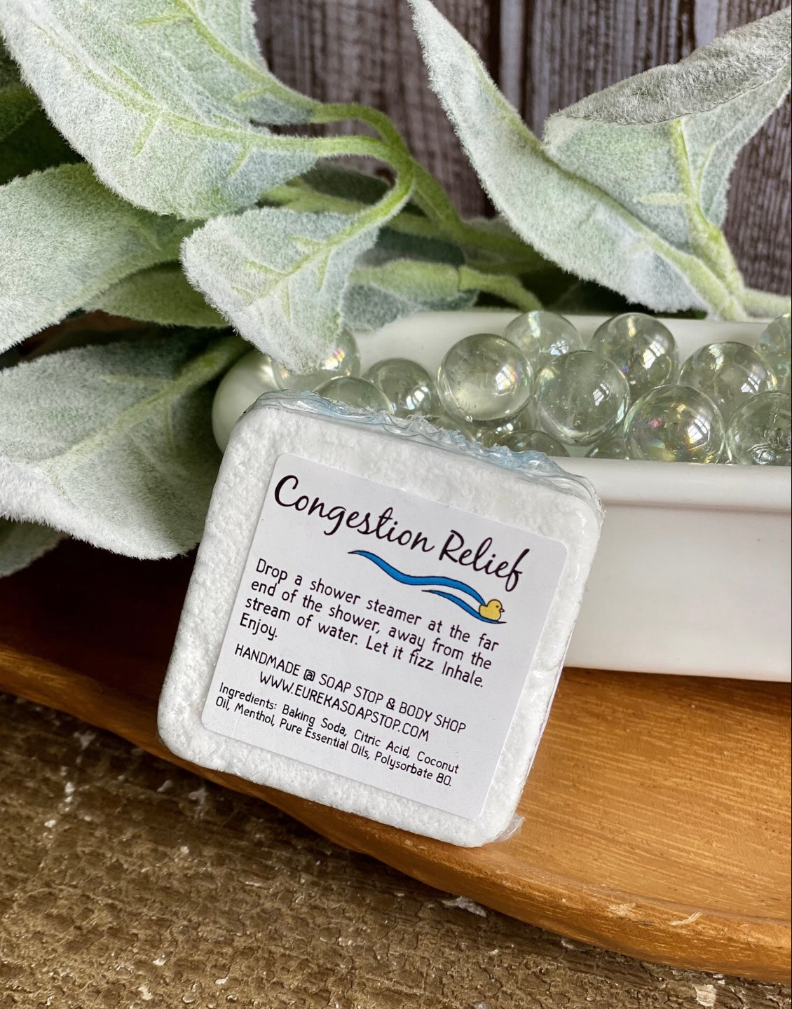 Arkansas made Congestion relief shower steamers