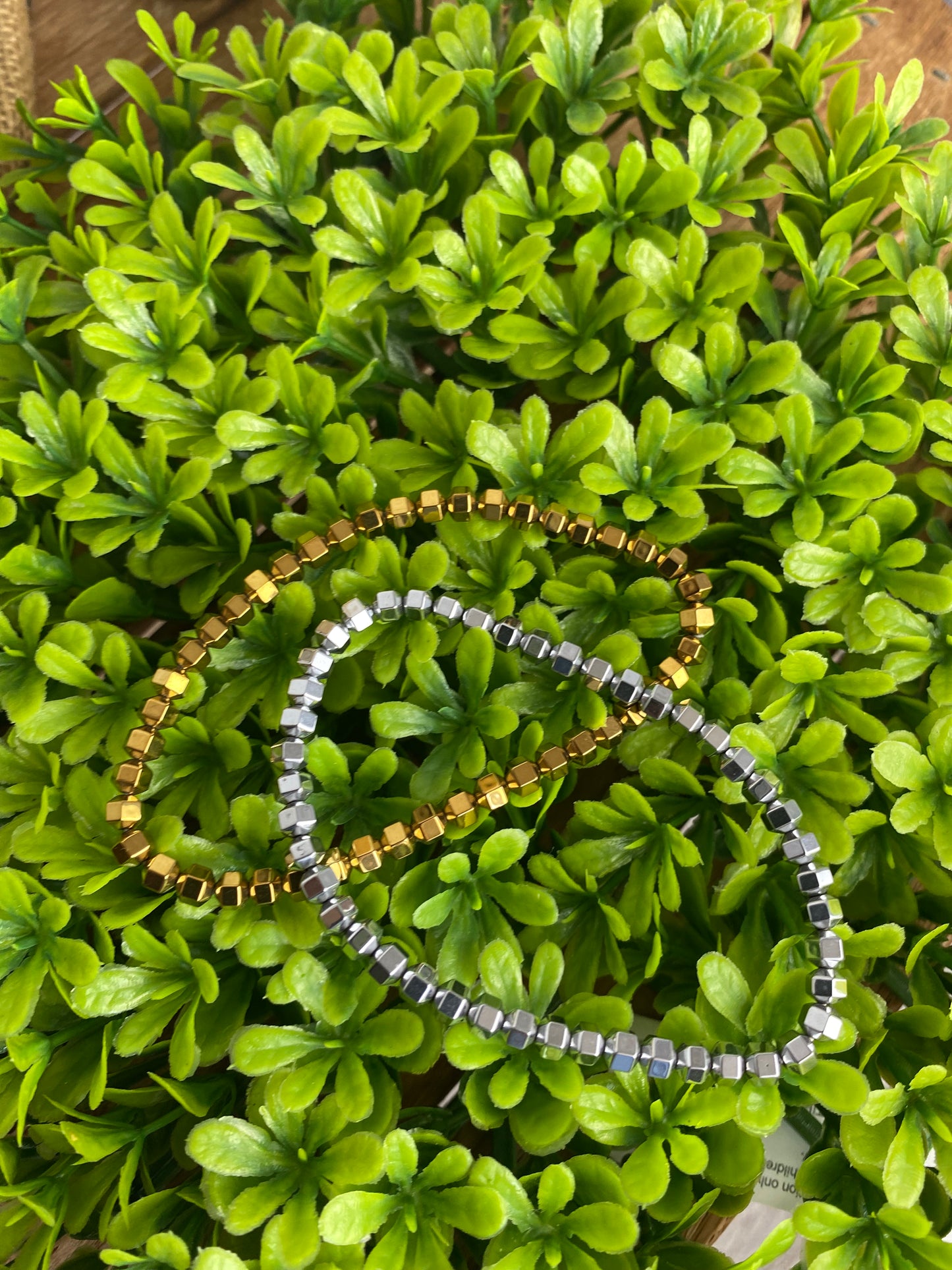 Real Hematite Stone Bracelets
