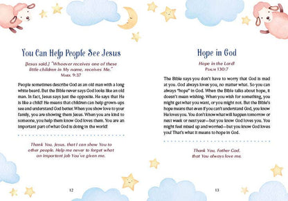 3-Minute Bedtime Devotions for Little Hearts