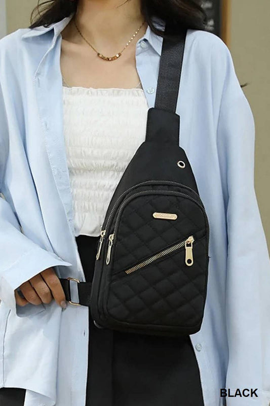Quilted Crossbody Bag