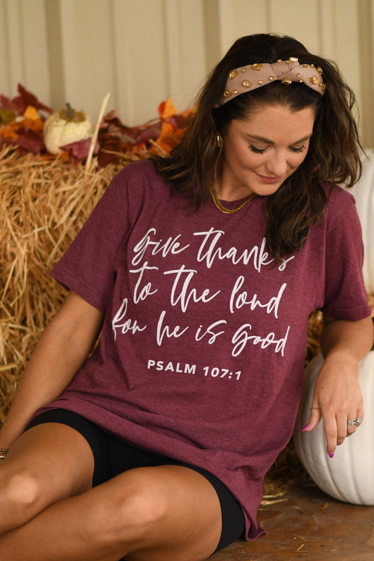 Give Thanks To The Lord Graphic