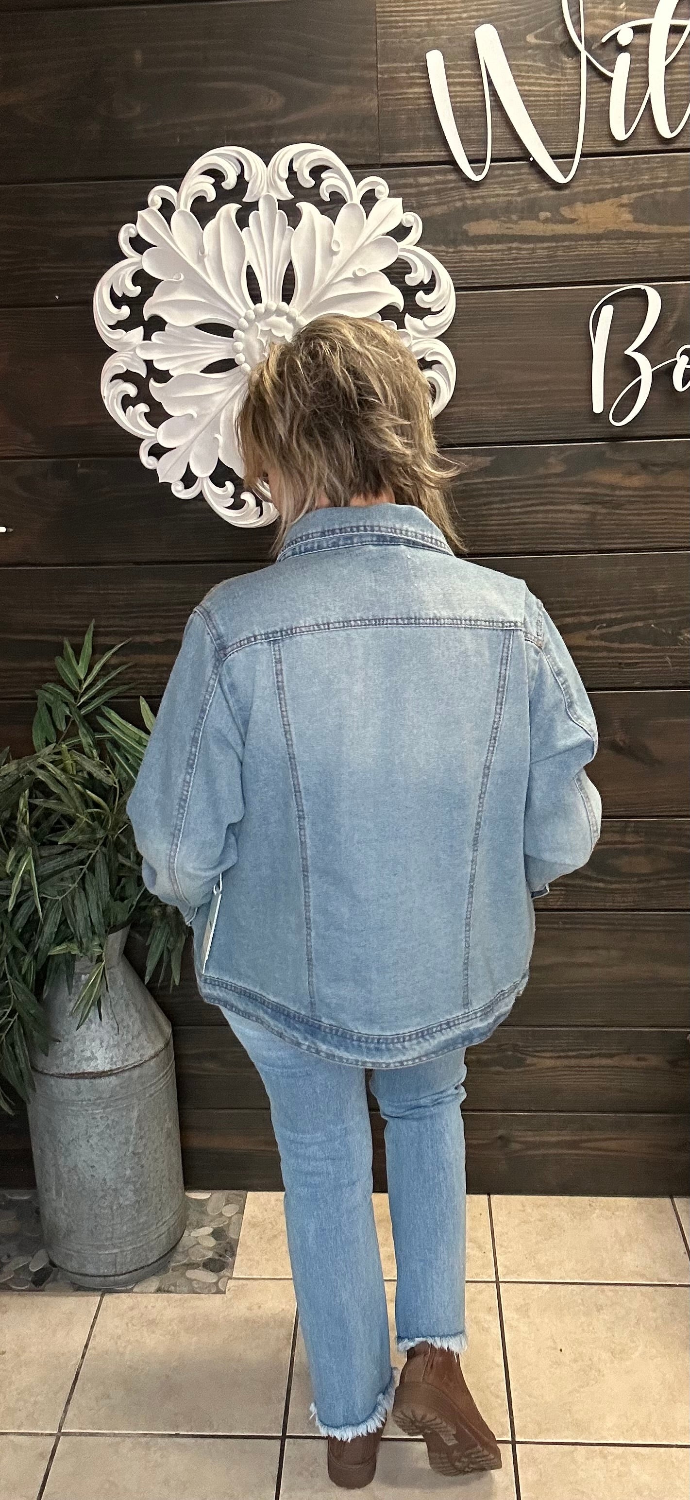 Original Trucker Denim Jacket - With Purpose Boutique