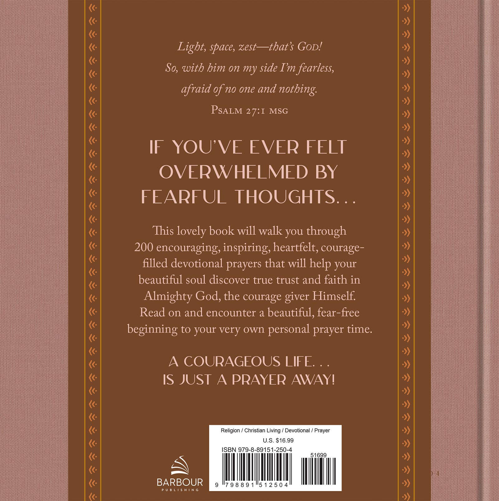 Devotions and Prayers for a Fearless Faith - With Purpose Boutique