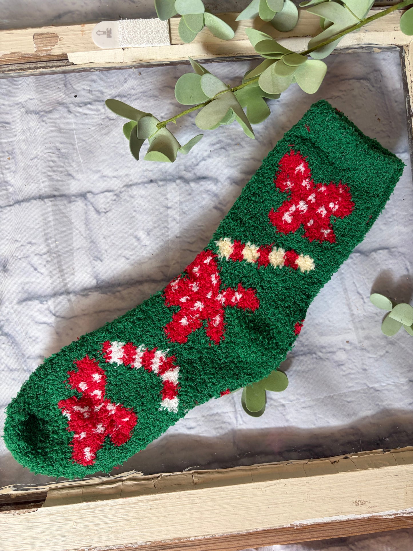 Fuzzy Christmas Socks!